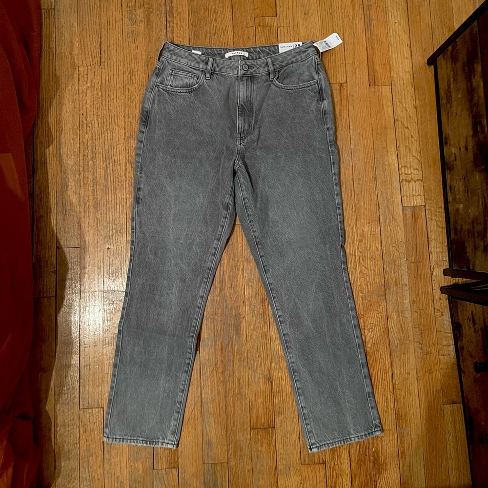 Grey Pacsun mom jeans